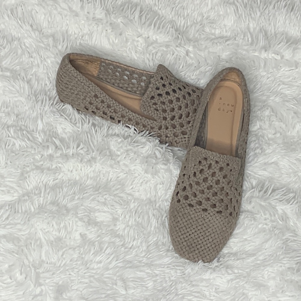 Mallory Flats w/padded ankle collar for comfort